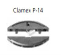 Liên kết góc thùng tủ bằng nhựa có khóa Clamex P14
