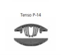 Liên kết góc thùng tủ bằng nhựa Tenso P-14