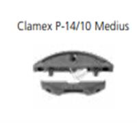 Liên kết góc thùng tủ bằng nhựa có khóa Clamex P Medius 14/10